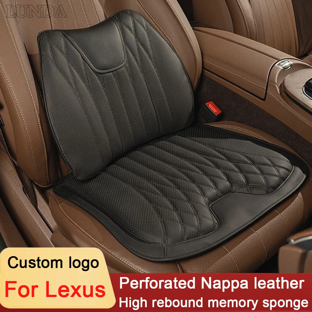 Car Seat Cushion Memory Foam Summer Breathable Non-slip Home GX