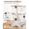 Baby Bassinet Bedside Sleeper, Upgraded Stability Bedside Crib with Full Mesh Sides, Soft Sheet, 6-Height Adjustment 4