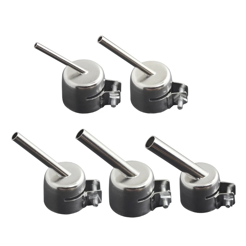 

45 Degree Curved Welding Nozzle Heat Guns Nozzle Sleeve For 850 Nozzles