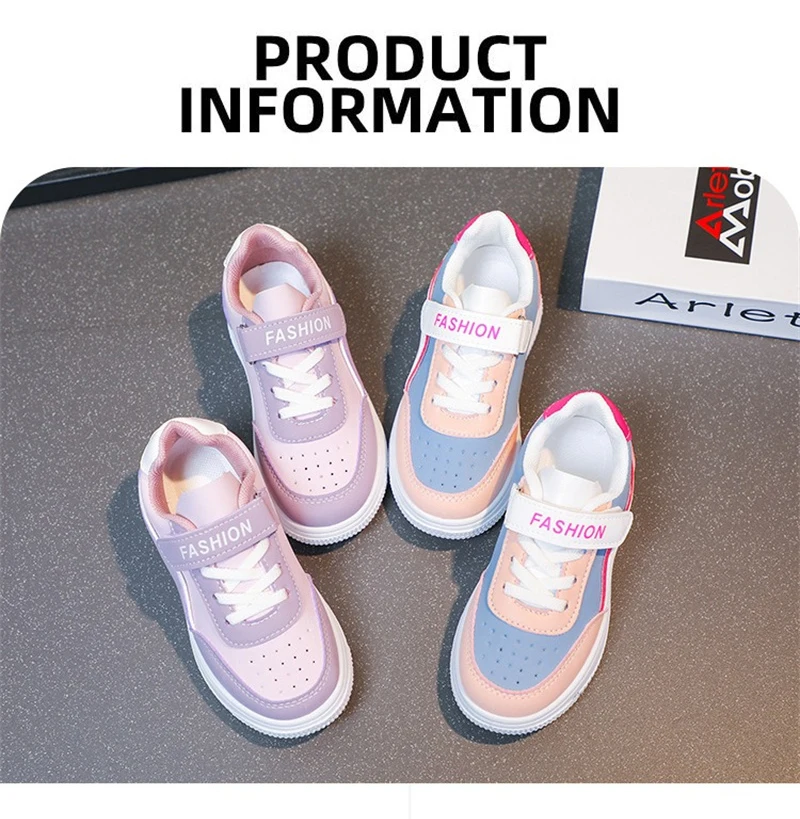 Size 26-37 Autumn Casual Platform Sneakers for Girls Minimalist Non-Slip Soft Sole Athletic Shoes Big Kids Walking Shoes S1f983a11be814e579305d4aae4e499bcw