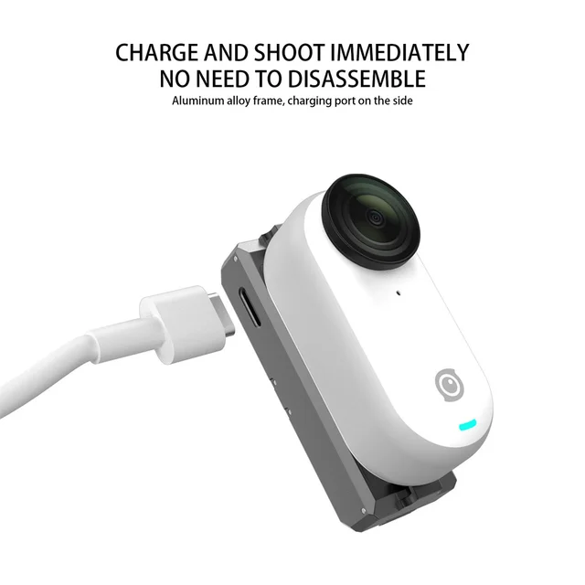 Supporto Magnetico Per Insta360 GO 3S/GO 3 - Pieghevole, Rotazione 360° Per Riprese - Foto 13