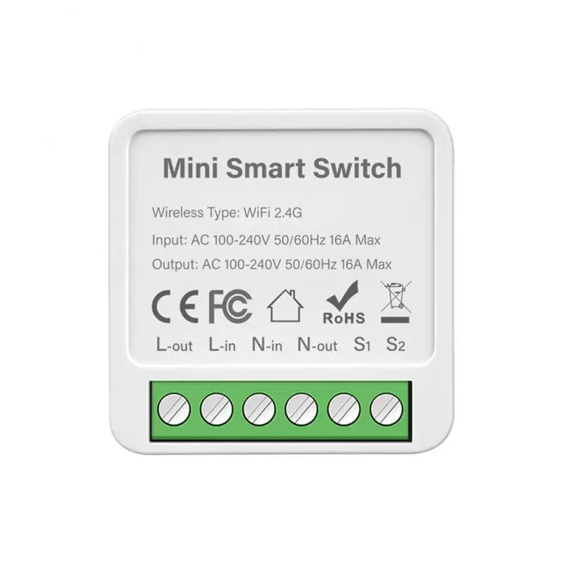 Modulo Interruttore ZigBee 230V Senza Neutro | Compatibile Con Tuya E Smart Life, Controllo Vocale