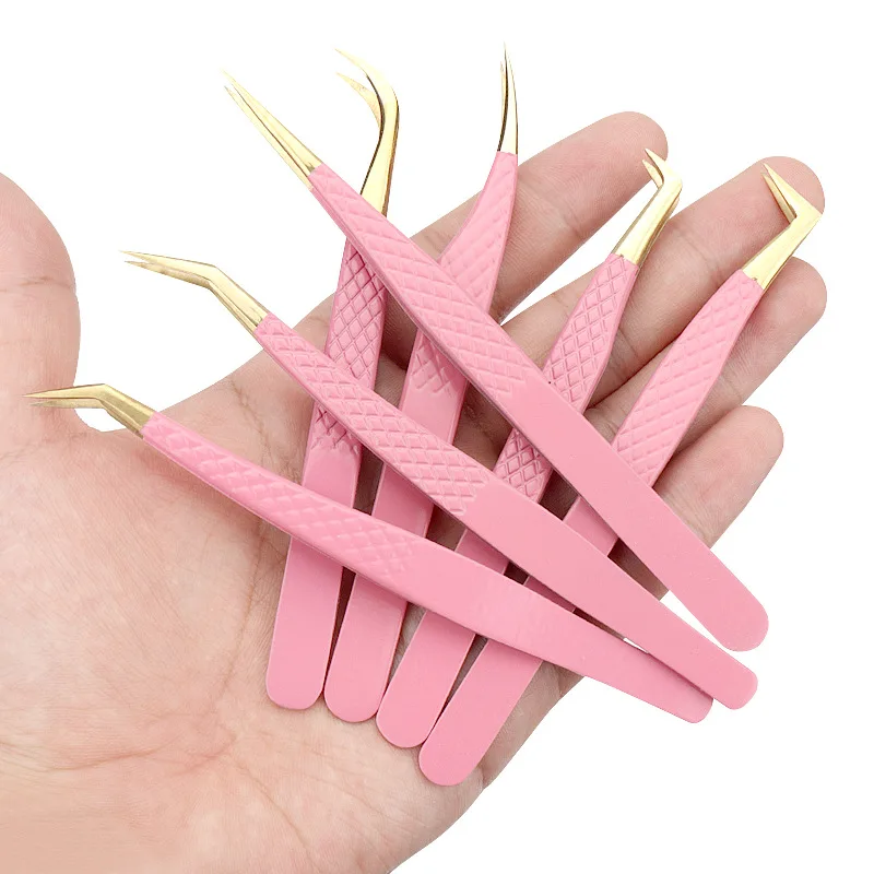 Mega Volume Eyelash Extension Tweezers for Professionals