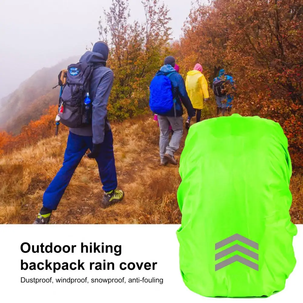 Backpack Cover Reflective Waterproof Backpack Rain Cover for Night Visibility Uv-proof Protector with Wear-resistant for Outdoor 3