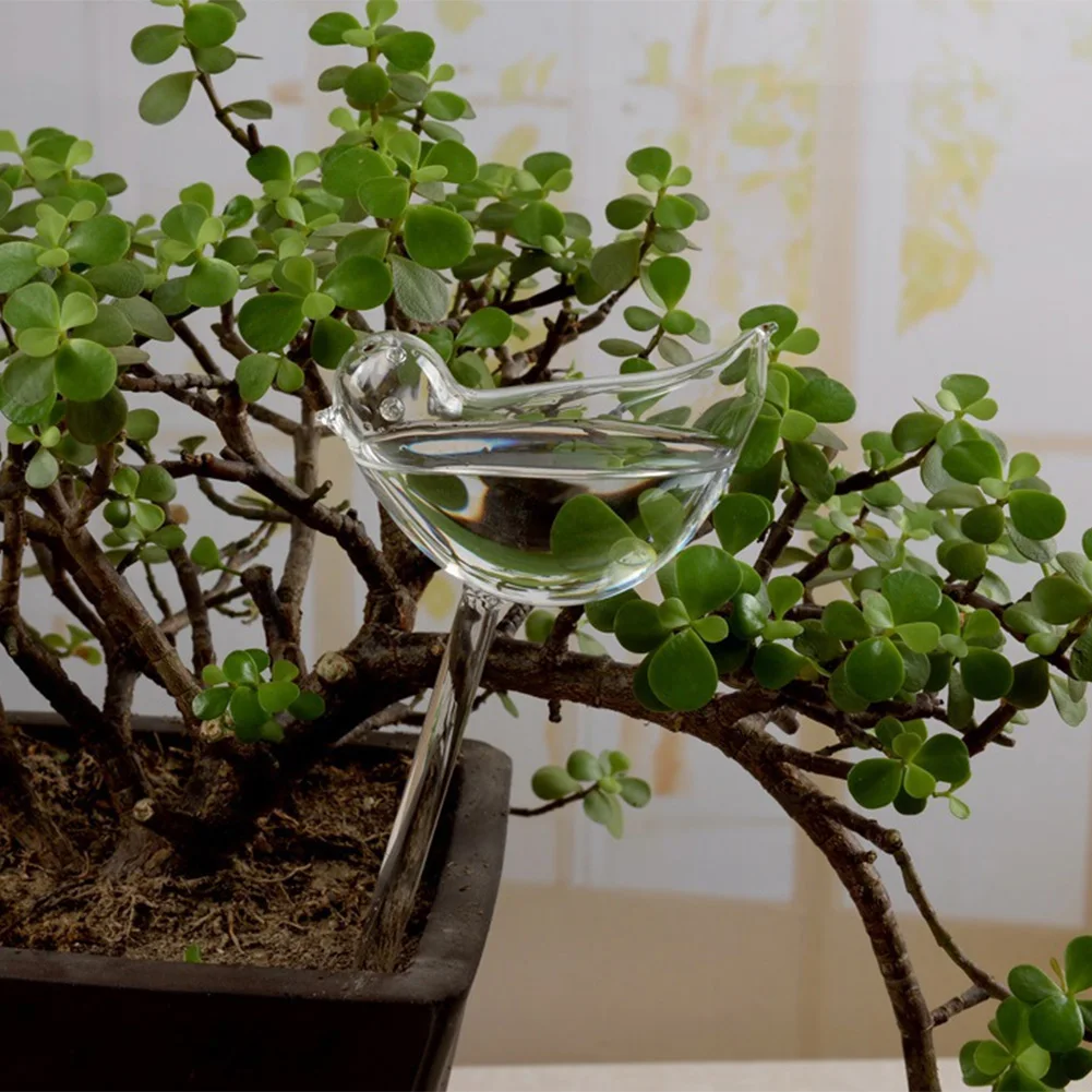 PVC Transparent Bird Shape Auto Watering Device for Home Garden