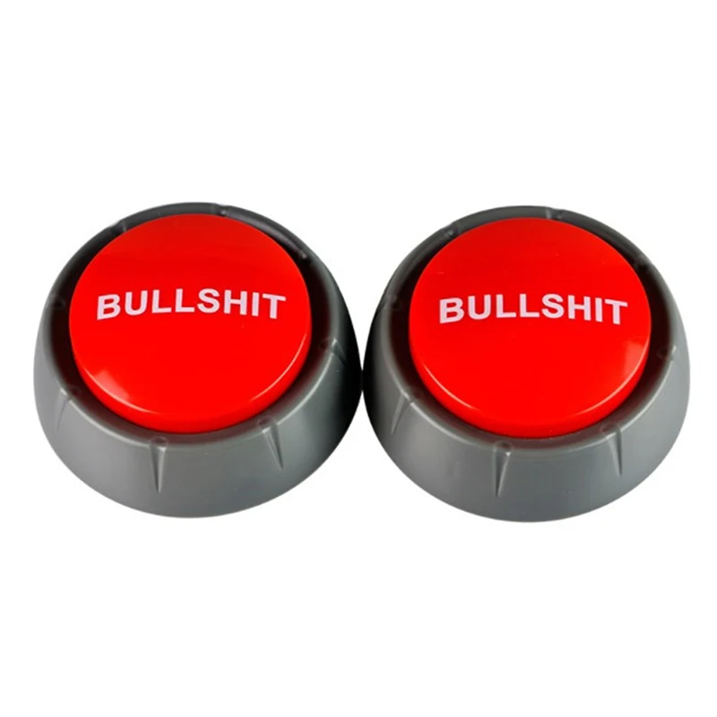 Sound Talking Button Electronic Loudspeaker Button Bullshit Maybe No Sorry Yes Sound Talking Button Home Office Party Funny Toy Kids Adult Toy Gift