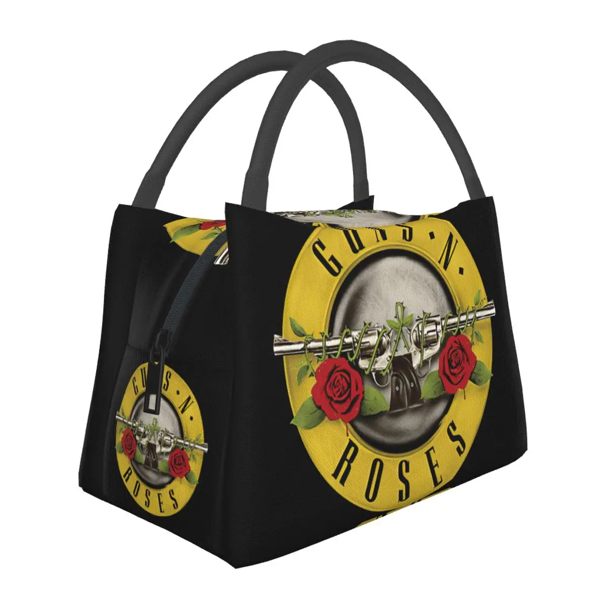 Guns N Roses Bullet Portable insulation bag for Cooler Food Office Pinic Container