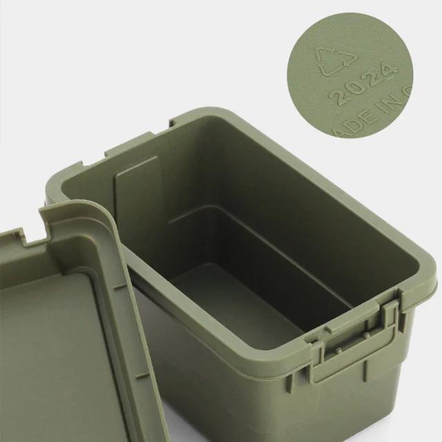 Portable Outdoor Storage Box Dustproof Mini Seasoning Bottle Storage Case Moisture-proof Stackable for Cooking Traveling Grocery 5