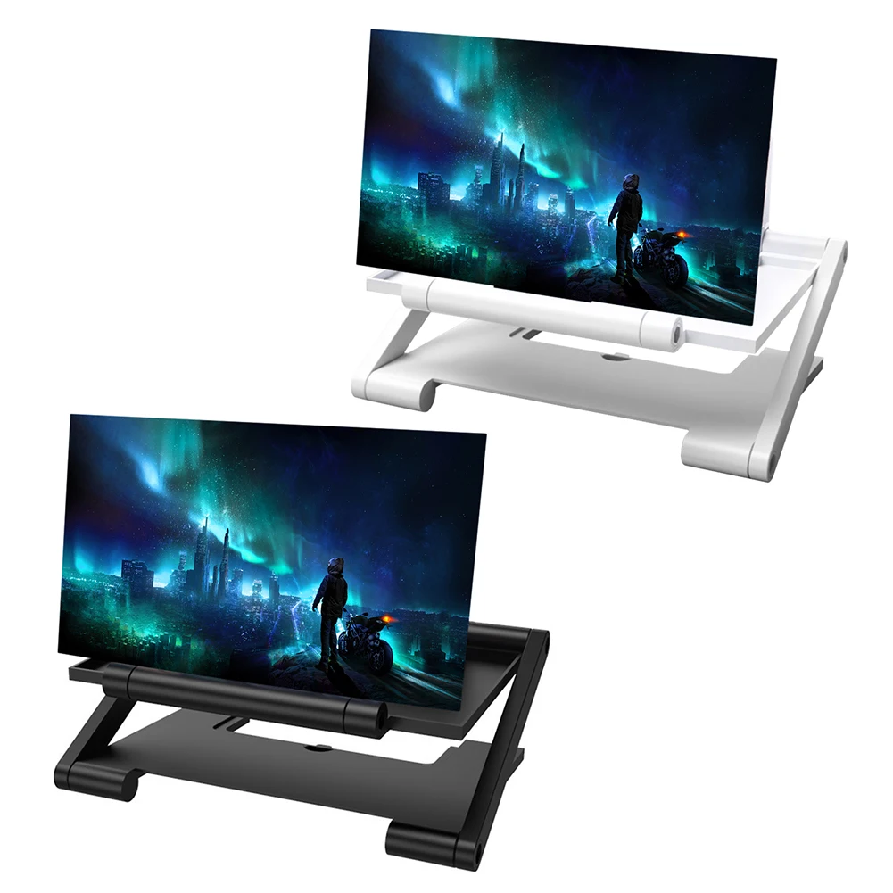 Foldable Holder Stand 8 inch 3D Phone Screen Amplifier Bracket Mobile Display Enlarged Stand