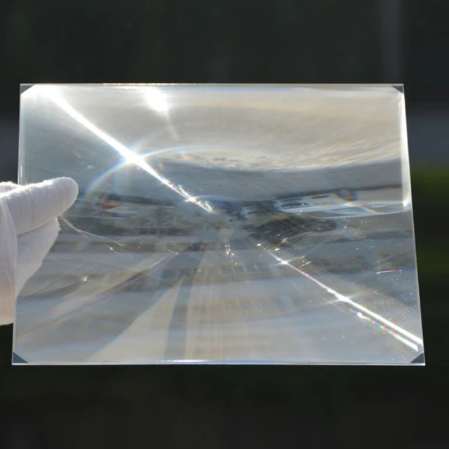 300mm Große Optische PMMA Kunststoff Solar Fresnel-linse