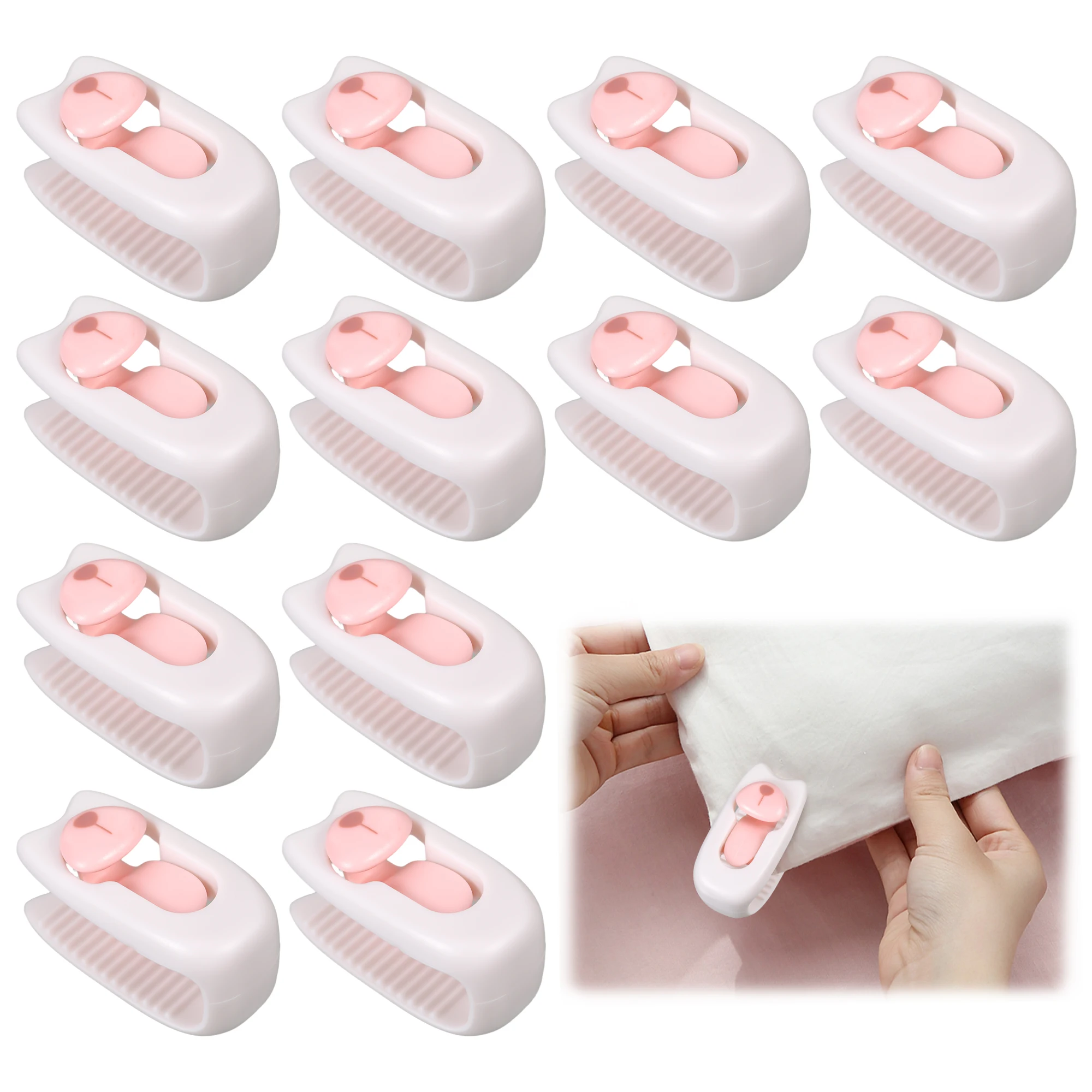 이불 클립 프리미엄 플라스틱, 안전하고 침구용, 간단하고 쉬움, 광범위한 용도..