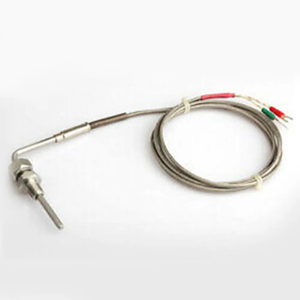 1/8" NPT K Type Thermocouple Exhaust Probe 1200°C Temperature Sensors Thread NPT Threads 2m Cable Adjustable Pressure Lock
