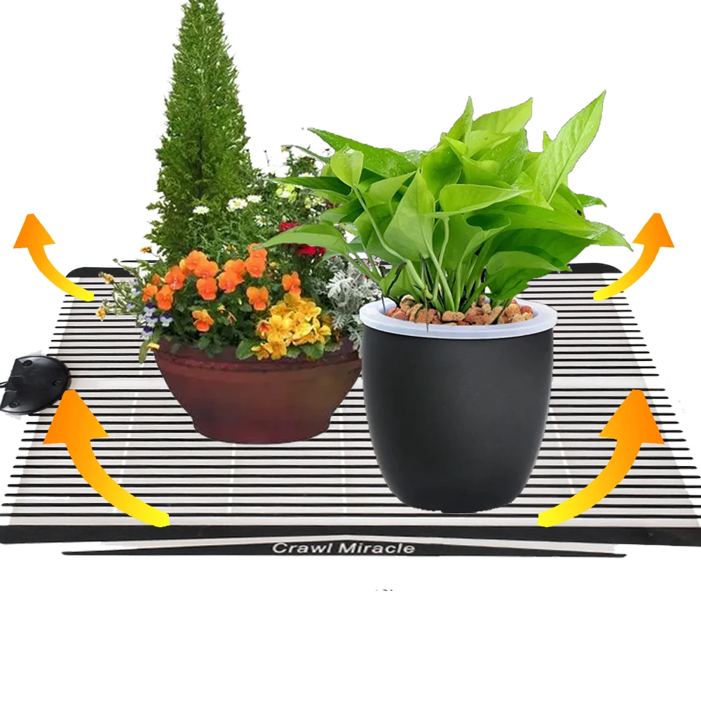5W-35W PET Seeds Seedlings Plant Heating Warm Mat Reptiles Heat Pad Temperature Controller for Indoor Garden Greenhouse Tools