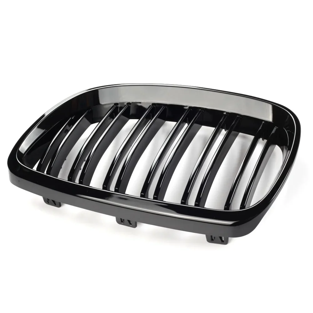 Voorbumper Nier Grill Voor Bmw E92 E93 M3 2006-2009 Gloss Black Dual Lijn Grille Auto Styling Racing roosters Vervanging Deel