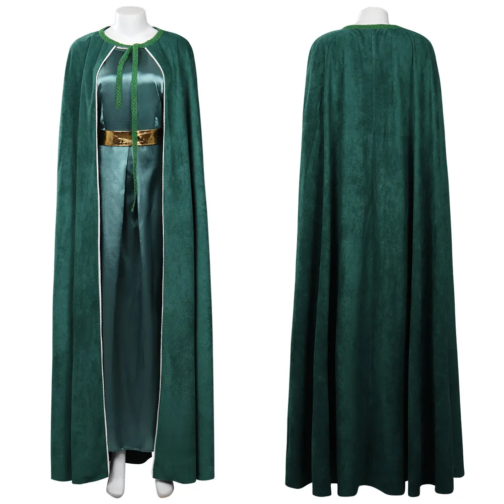 

Dragon Helaena Cosplay Costume Outfits Dress Cloak Halloween Carnival Disguise Suit For Adult Women Girls