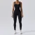 Spring Seamless One-Piece Yoga Suit Dance Belly Tightening Fitness Workout Set Stretch Bodysuit Gym Clothes Push Up Sportswear 8