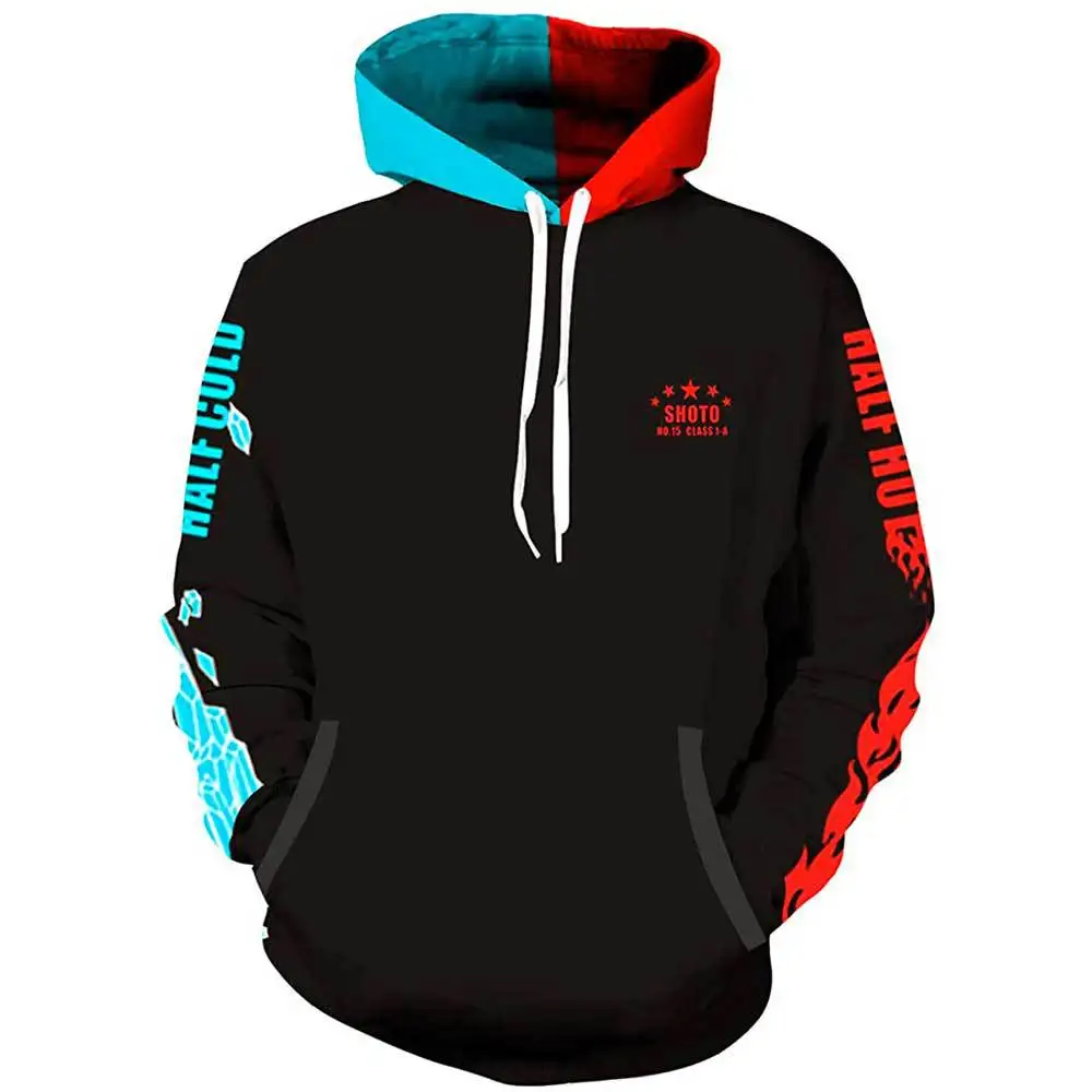 My Hero Academy Anime Hoodie pullover Ken Kaneki graphic print top casual hip hop street clothing