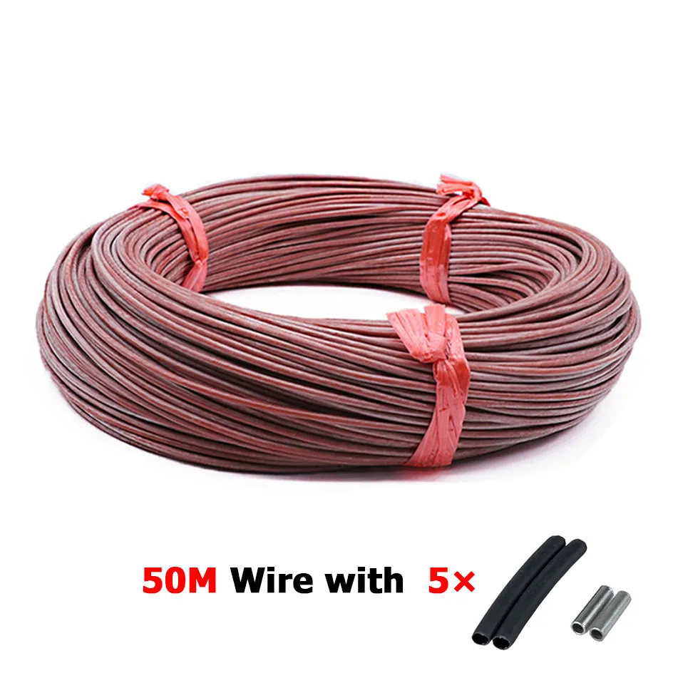 33ohm m fio eletro-térmico retardador da chama