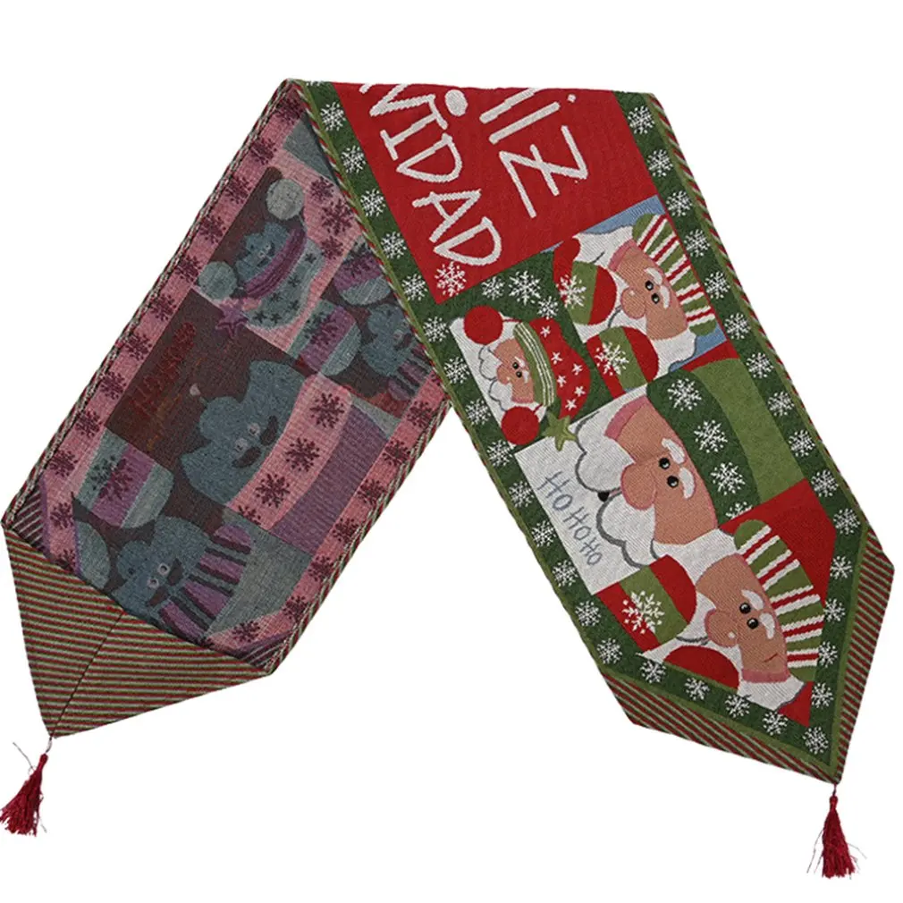 

Christmas Snowman Table Runner Decoration Supplies Table Runner Creative Table Cloth Exquisite Table Decoration Home Dress Up