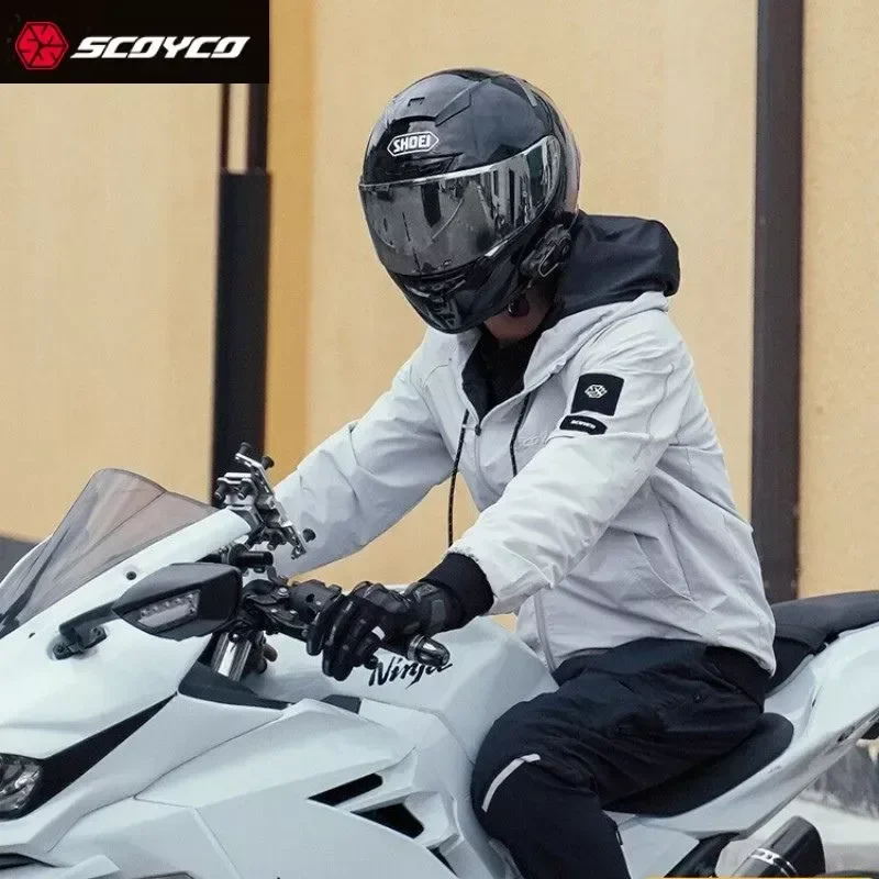 Chaqueta De Malla Para Moto Con Protección CE - Transpirable Y Con Armadura Para Hombres (Tallas L-XXL)