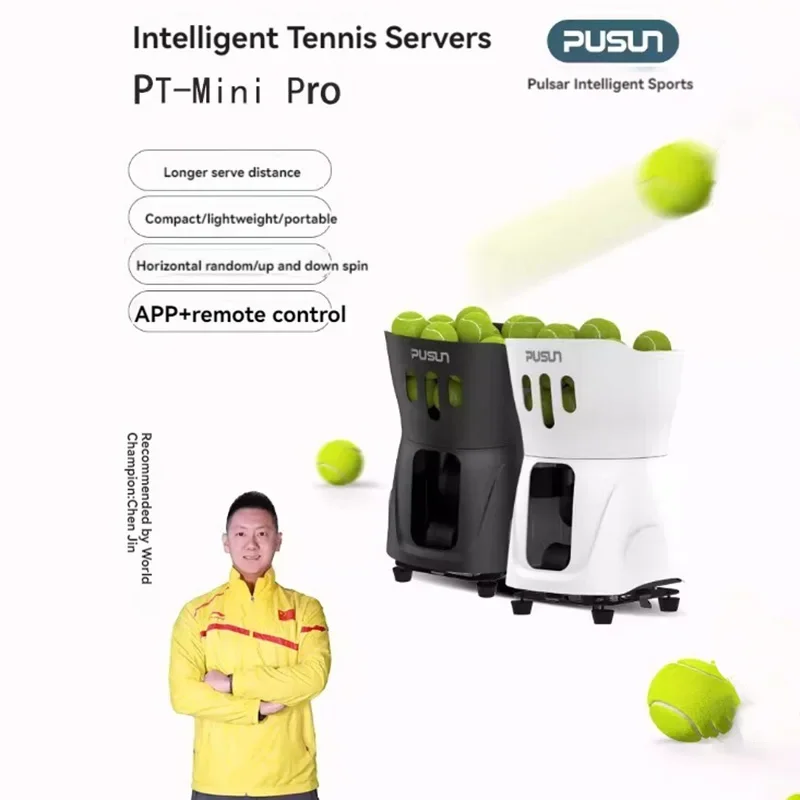Pusun-Tennis-Ball-Machine-PT-Mini-Pro-Ultralight-Automatic-Ball ...