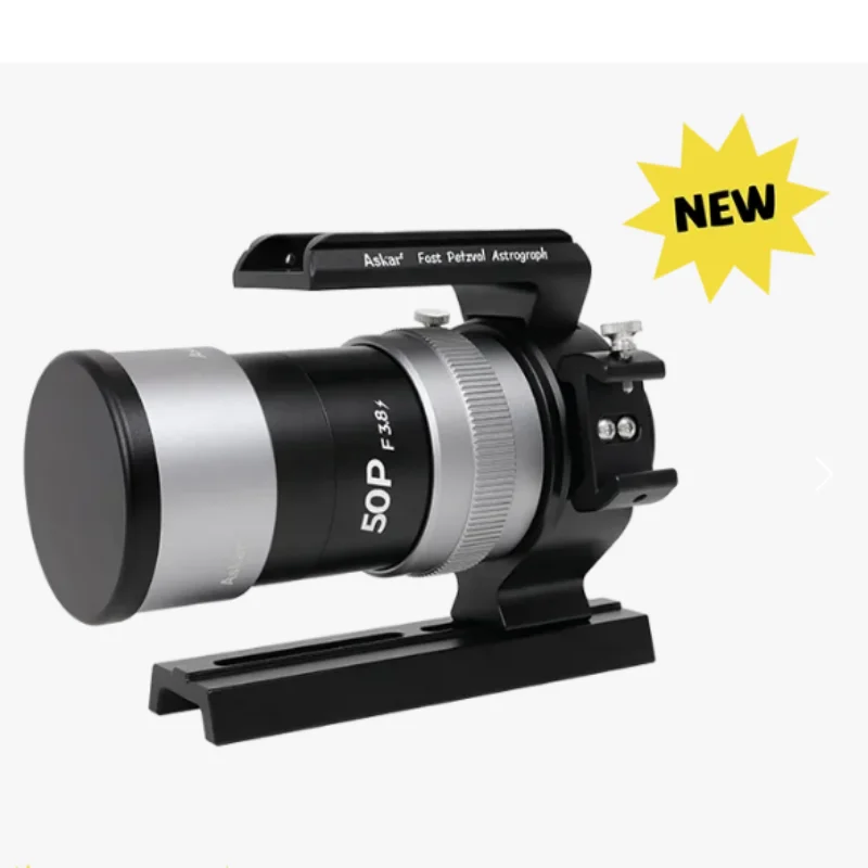 아스카 50P 망원경, 50mm 구경 F3.8 SD 유리 굴절망원경 OTA, 다용도 쿼드러플릿 APO 아스트로그래프, 160mm 빅센 도브테일 플레이트