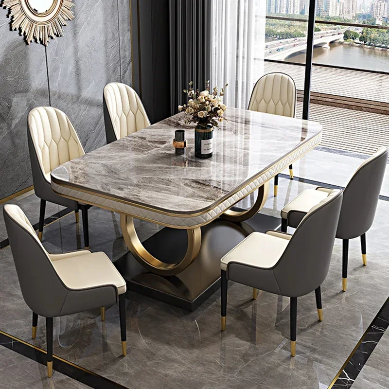 

Marble Room Sets Dining Modern Dinner Console Kitchen Camping Balcony Mesa Garden Furniture