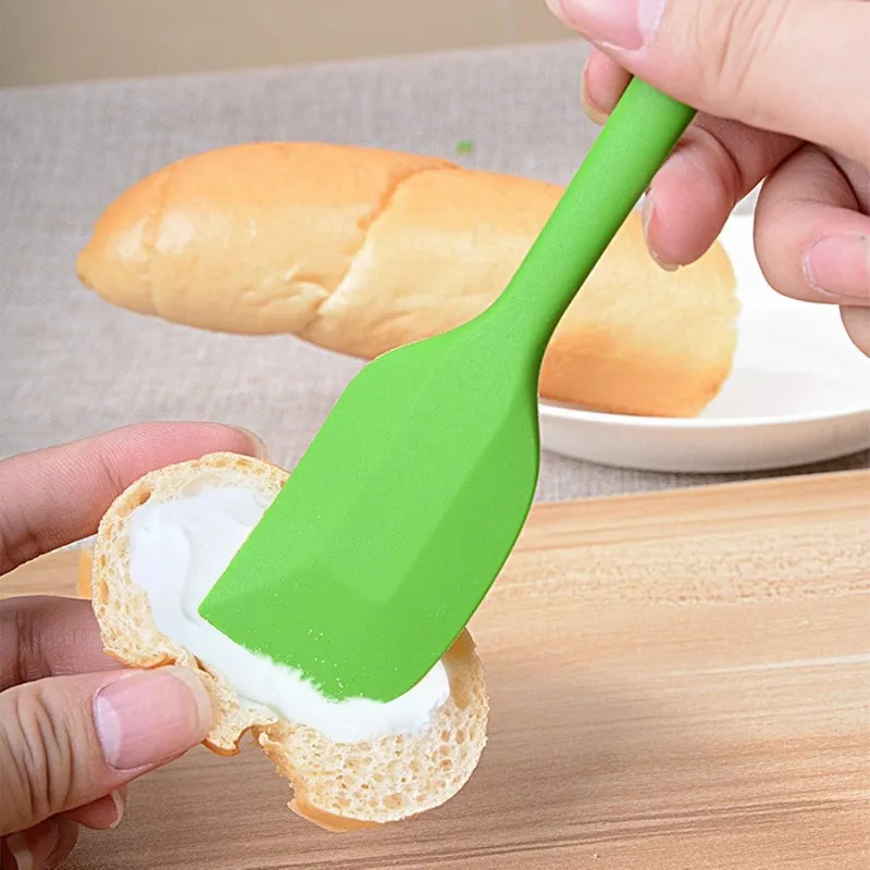 Seamless Design Silicone Spatula Heat-Resistant, Non-Stick Rubber Spatula, Multi-Functional Kitchen Tool Frosting Cooking Food,