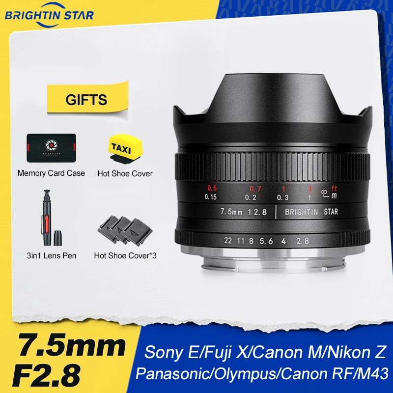 Objectif Supplémentaire Super Fisheye, Applicable Au Bain D'argent, 37mm, 0,25X, Objectif D'appareil Photo De Calibre 37mm