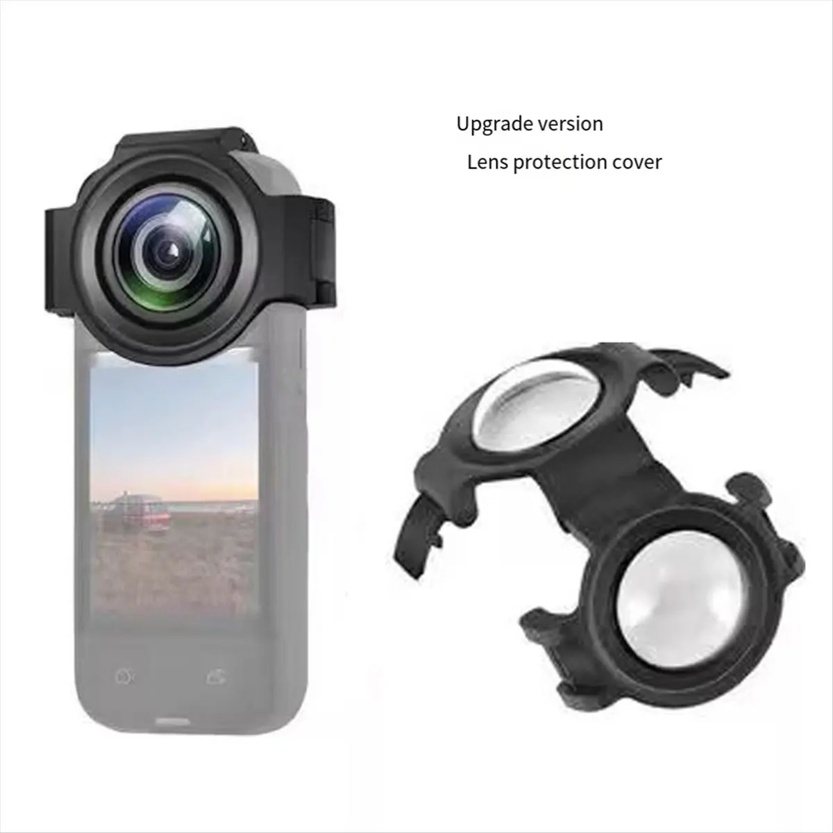 Insta360 X4 파노라마 스포츠 카메라용 M05K 업그레이드 아크릴 렌즈 가드 보호 커버