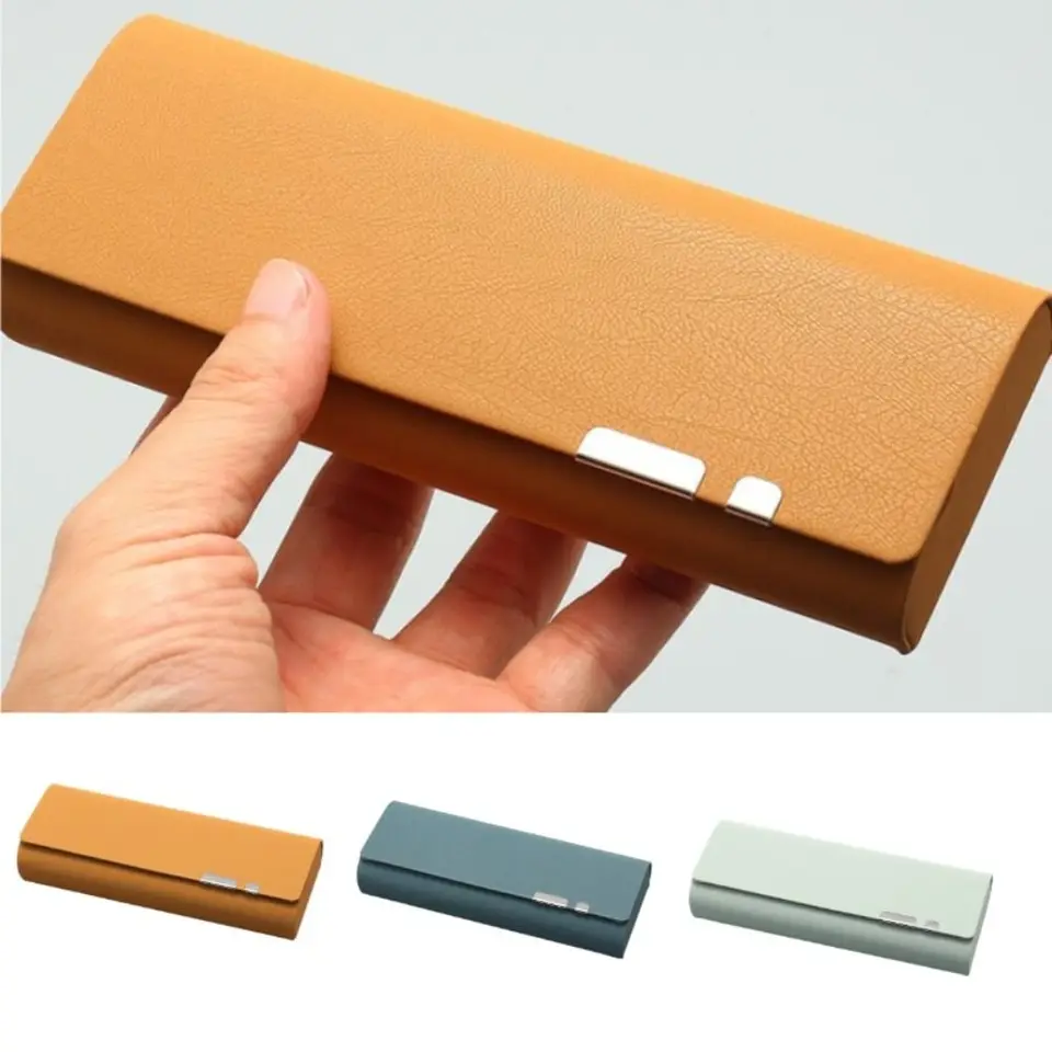 4 Custodie Rigide Per Occhiali Con Panno In Microfibra – Effetto Marmo, Protettive, Da Viaggio - 2
