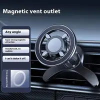 NEW Magnetic Car Phone Holder Stand Car Air Outlet Navigation Bracket For Magsafe Support GPS Mobile Bracket Auto Interior Decor 3