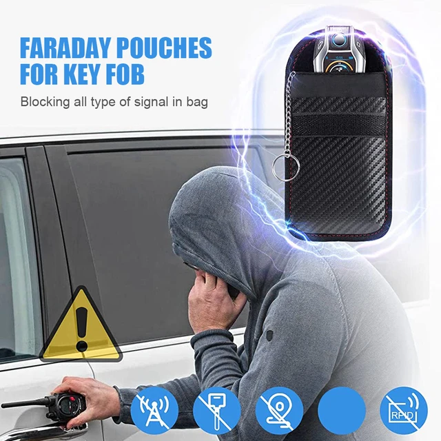 Premium RFID Signal Blocker Box Smart Car Key Faraday Signal Protector Keyless  Go RFID Blocking Case - AliExpress