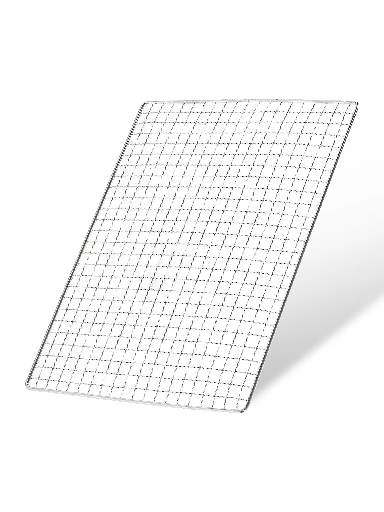 Barbecue Mesh Wave Mesh Wire Mesh BBQ Grill Outdoor Square Barbecue Tool grill basket,stainless steel mesh filter