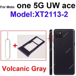 Universal Sim Card Tray Holder Socket (One 5G UW Ace - Gray)