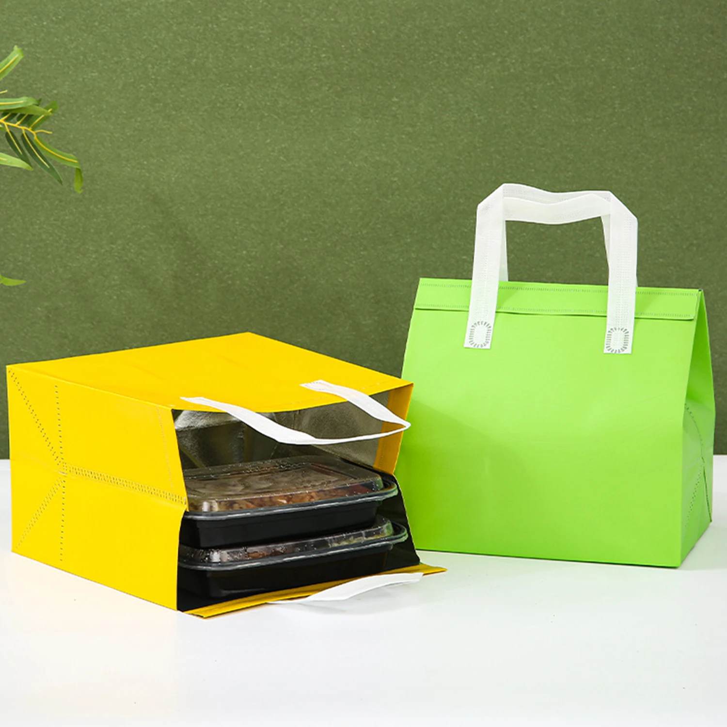 Portable Foldable Cooler Bag, Waterproof Aluminum Foil Thermal Box, Multifunctional Cak... - SKU FCB01346 - UGI Packaging