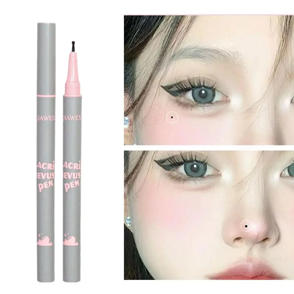 

Tear Stain Pen Water And Sweat Resistant Eyeliner Uniform Discolor Beginners Rendering Not Eyeliner Color Lying Makeup Silk