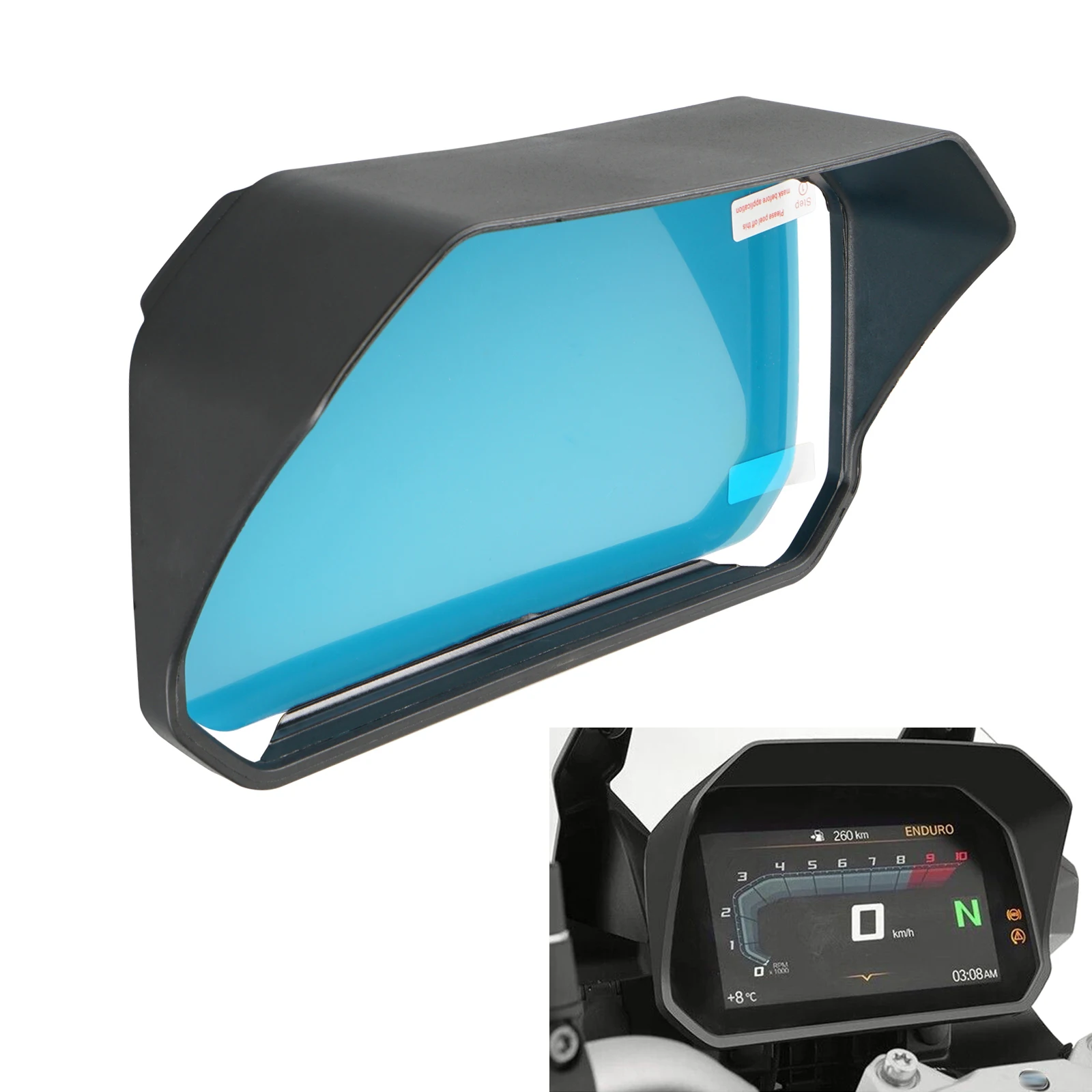 Visiera Parasole Per Strumenti Moto Per Bmw R 1250 Gs Gsa R 1200 Gs R 1250 R Rs S 1000 R Rr Xr F 750 Gs F 850 Gs F 900 R Xr