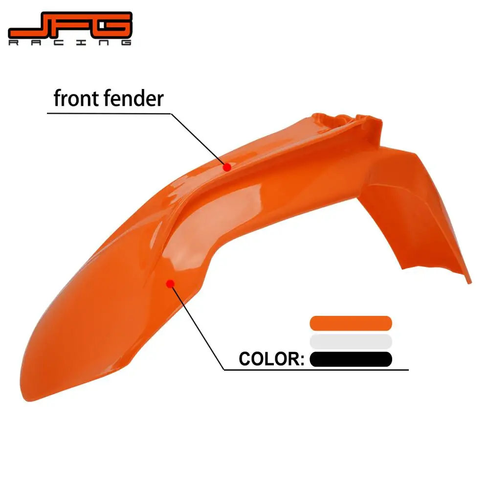 Front Mudguard Orange KTM EXC/EXC-F- SX/SX-F Acerbis (16869.010) main image 1