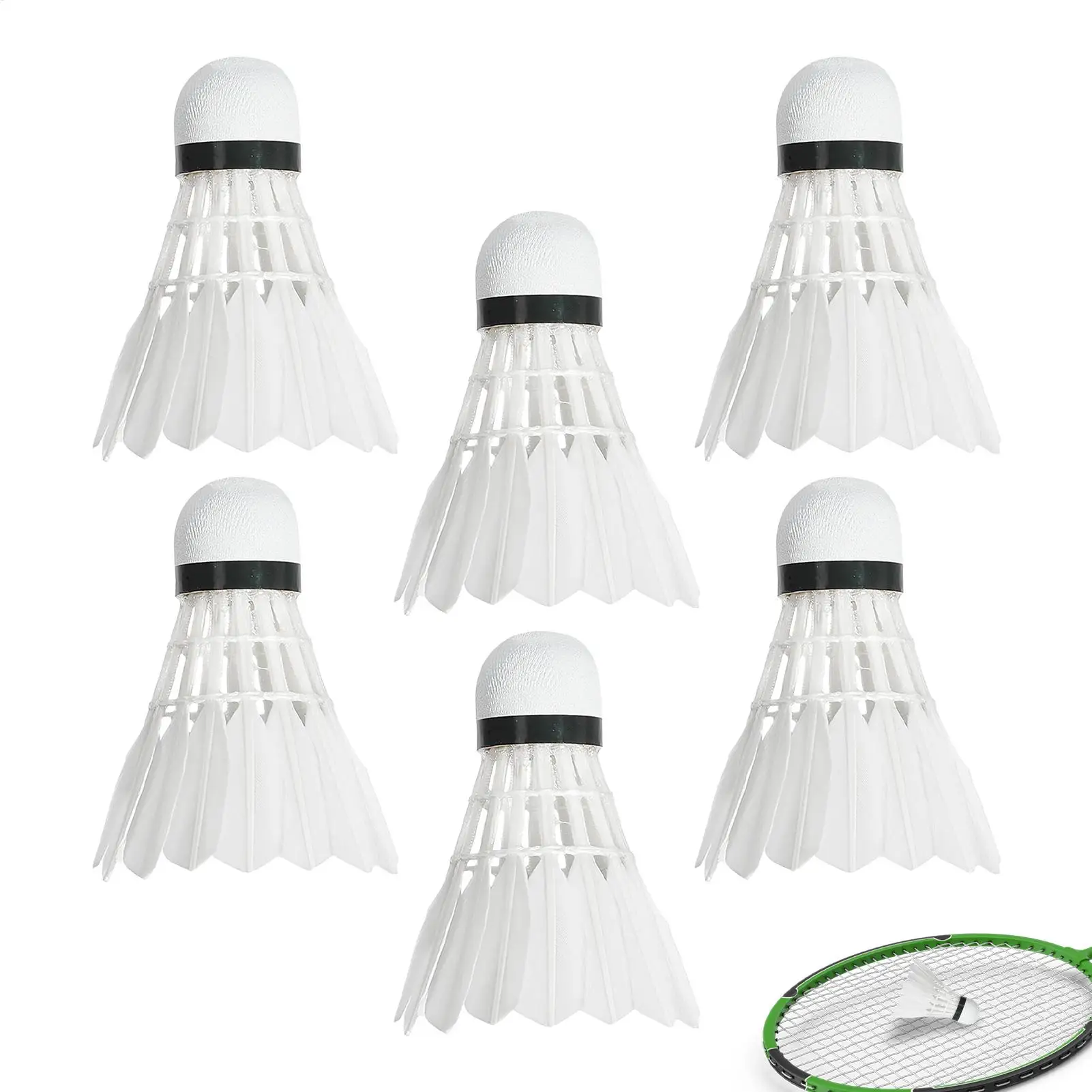 Durable Nylon Badminton Shuttlecocks For Indoor And Outdoor Play_voghion.com