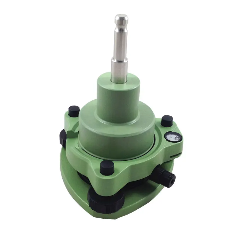 라이카 프리즘 측량 장비 토탈 스테이션용 광학 플럼멧 어댑터 포함 삼중 턱