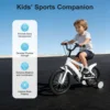 22268-7c2138.jpg Kids' Bikes for 3-7 Years Boys/Girls| Blue/White/Red/Yellow Children's Bicycle w/ Training Wheels,Bell,Mudguard