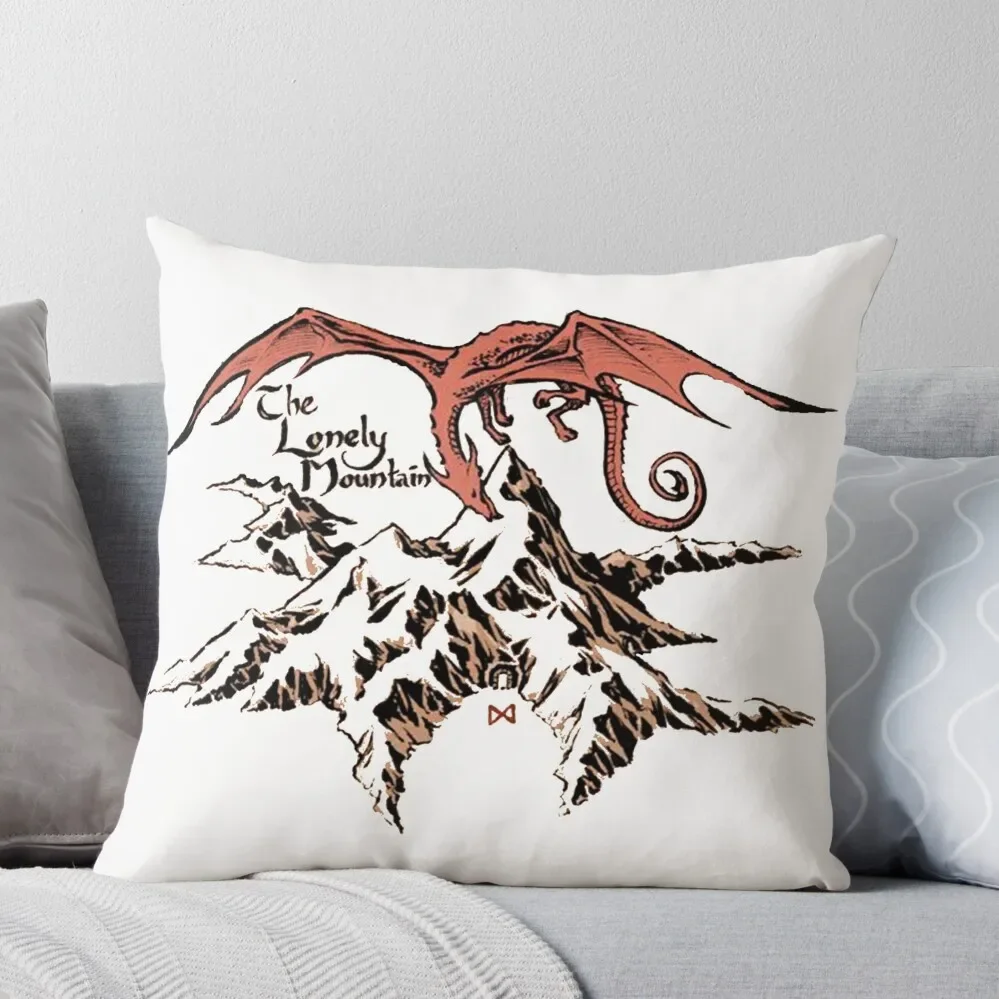 

lone dragon Throw Pillow Pillow Decor Pillow Case Christmas