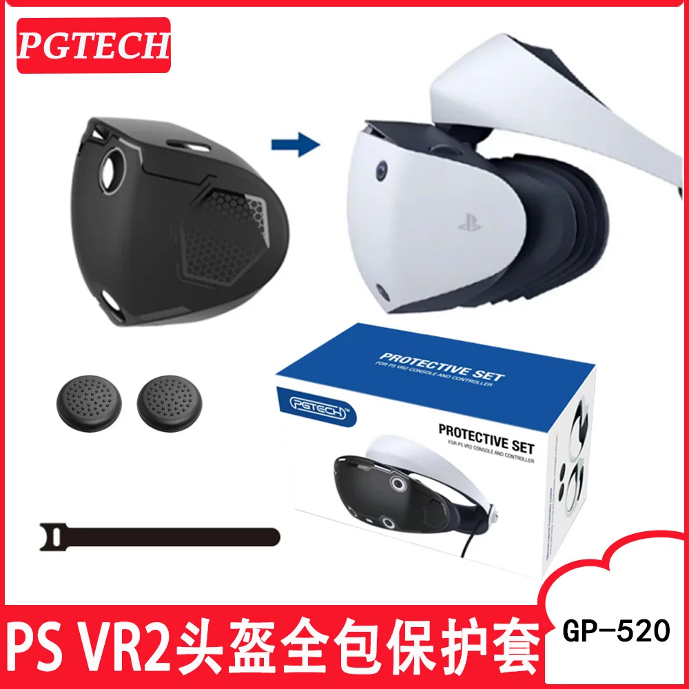 Gp-520 Per Psvr2 Tpu Copertura Protettiva All-Inclusive Per Occhiali Psvr2 Guscio Protettivo Con Impugnatura Impugnature Protettive