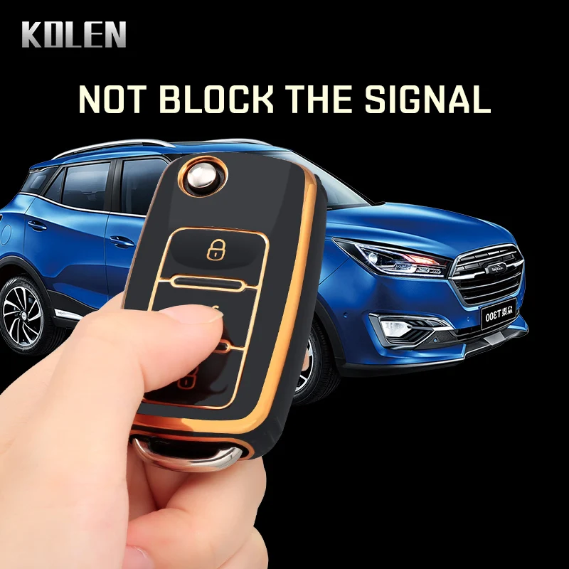 Новый ТПУ чехол для автомобильного ключа для VW Volkswagen Polo Tiguan Passat Golf Jetta Lavida Skoda Octavia 2 3 защитный чехол с кнопками (art.: 3920c2944dbda) - 3920c2944dbda
