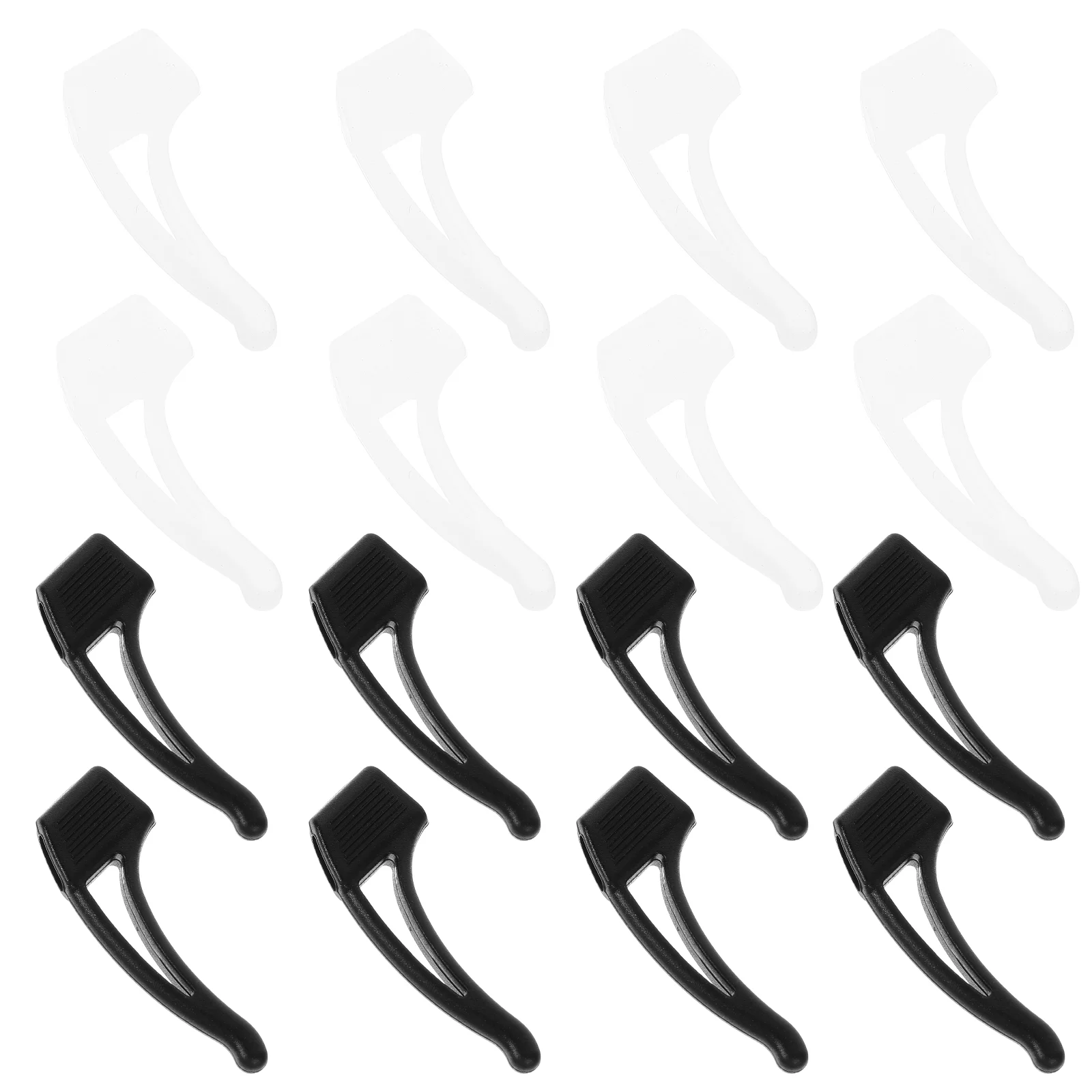 

20 Pairs Glasses Anti-slip Cover Daily Grips Ear Clip Accessories Eyeglasses Hook Hooks Non-slip Retainer