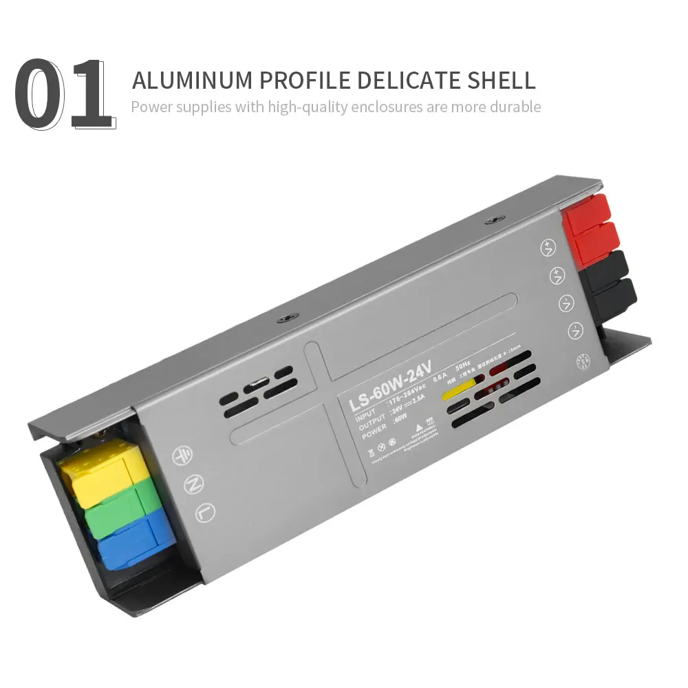 รูปสินค้า แหล่งจ่ายไฟ LED แปลงไฟ AC-DC สำหรับไฟ LED Strip