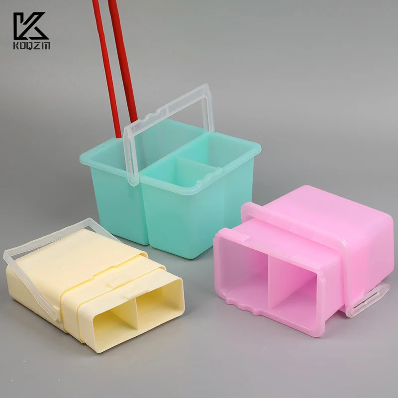 Watercolor Painting Brush Washing Bucket Plastic Buckets Wash Pen ...