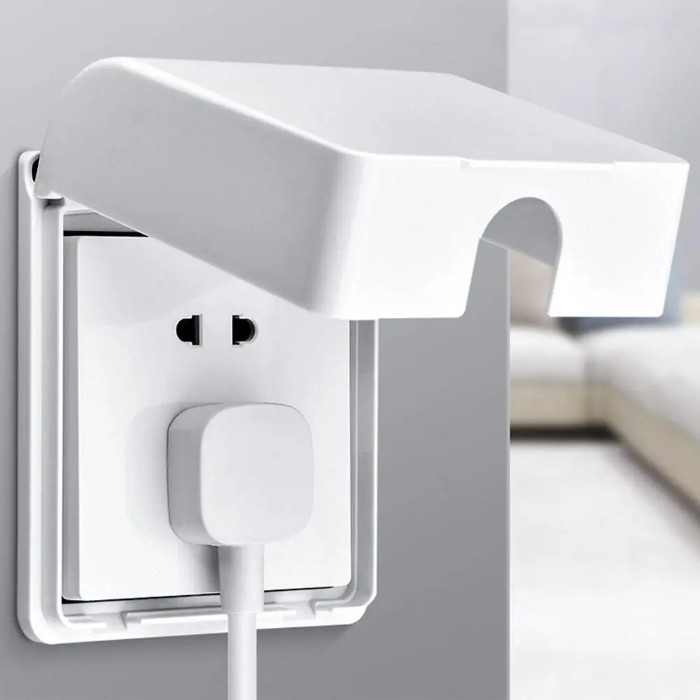 Portable 86 Type Switch Protective Cover Splash-Proof Box Power Outlet Electric Plug Cover Kids Safety Socket Protector Home