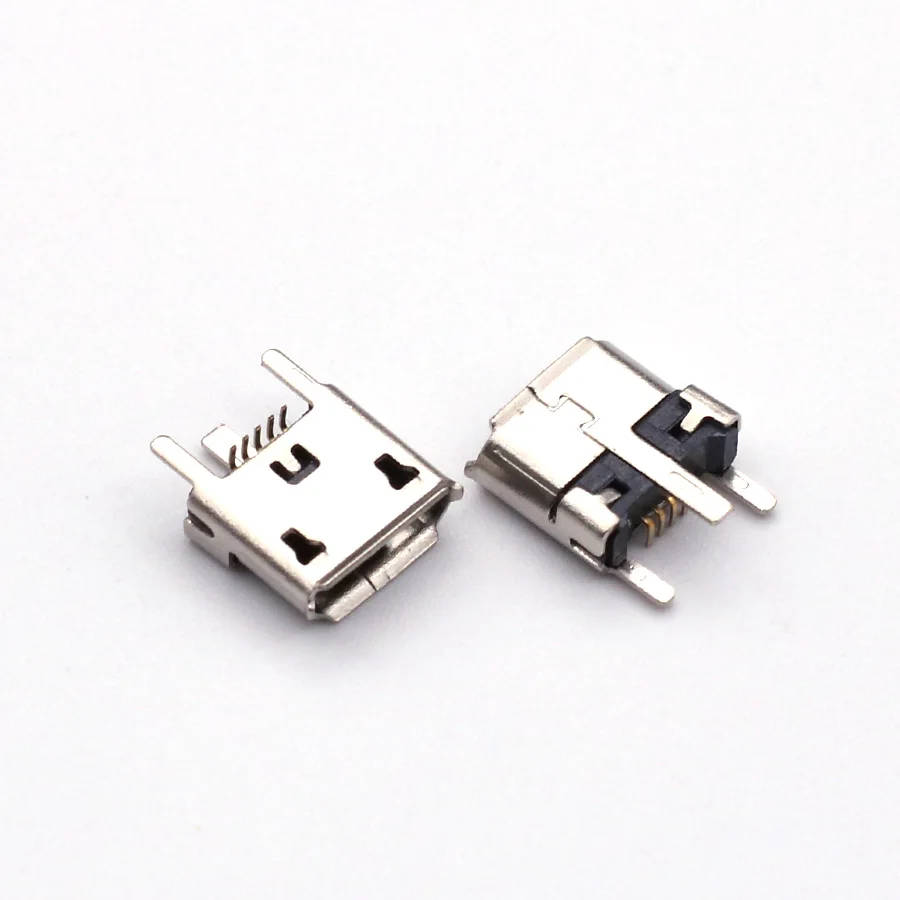 10 Pz Per Ue Megaboom Micro Mini Connettore Usb Presa Jack Caricatore Porta Di Ricarica Femmina 5 Pin 5 Pin Riparazione Sostituzione Coda
